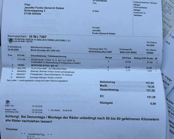 Зелений Форд Фієста, об'ємом двигуна 1.3 л та пробігом 174 тис. км за 3850 $, фото 40 на Automoto.ua