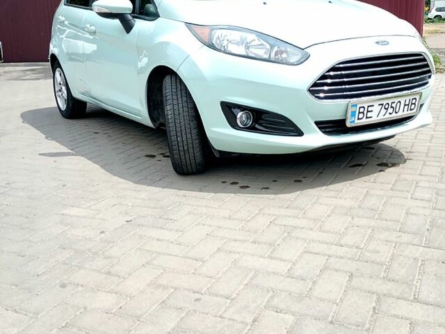 Форд Фиеста 2017 в Николаеве на Automoto.ua Зеленый Форд Фиеста, объемом двигателя 1.6 л и пробегом 123 тыс. км за 9000 $, фото 4 на Automoto.ua