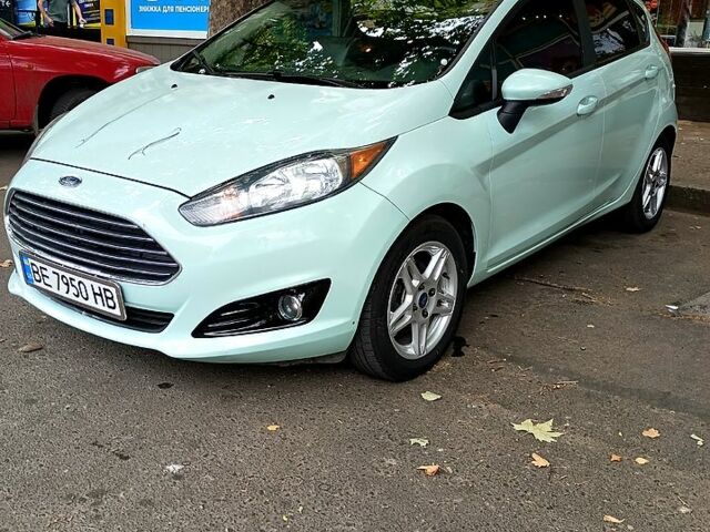 Форд Фиеста 2017 в Николаеве на Automoto.ua Зеленый Форд Фиеста, объемом двигателя 1.6 л и пробегом 123 тыс. км за 9000 $, фото 3 на Automoto.ua