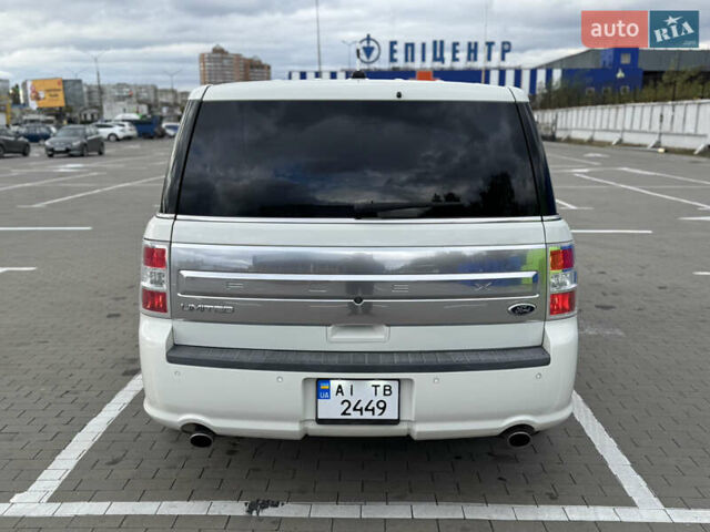 Форд Флекс 2013 в Белой Церкве на Automoto.ua Белый Форд Флекс, объемом двигателя 3.5 л и пробегом 214 тыс. км за 12999 $, фото 4 на Automoto.ua