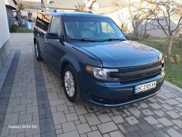 Синий Форд Флекс, объемом двигателя 3.5 л и пробегом 272 тыс. км за 12499 $, фото 2 на Automoto.ua