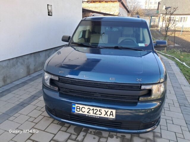 Синий Форд Флекс, объемом двигателя 3.5 л и пробегом 272 тыс. км за 12499 $, фото 1 на Automoto.ua