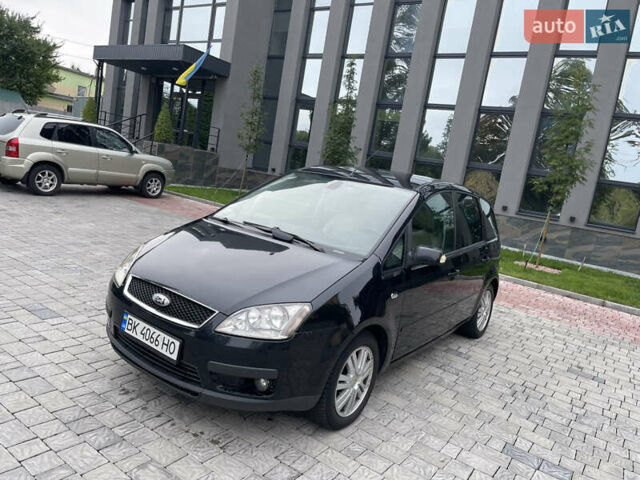 Черный Форд Focus C-Max, объемом двигателя 2 л и пробегом 285 тыс. км за 4450 $, фото 1 на Automoto.ua
