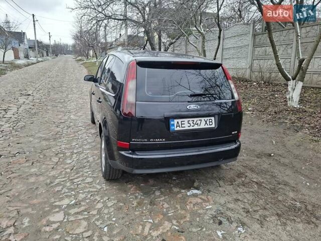Черный Форд Focus C-Max, объемом двигателя 1.56 л и пробегом 260 тыс. км за 4600 $, фото 2 на Automoto.ua