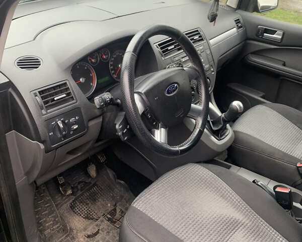 Черный Форд Focus C-Max, объемом двигателя 1.56 л и пробегом 333 тыс. км за 4700 $, фото 7 на Automoto.ua