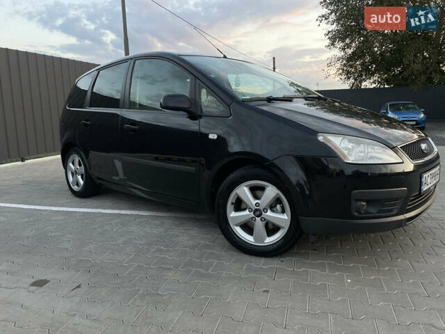 Черный Форд Focus C-Max, объемом двигателя 1.6 л и пробегом 250 тыс. км за 5300 $, фото 1 на Automoto.ua