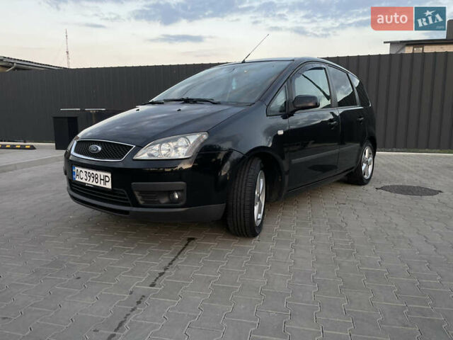 Черный Форд Focus C-Max, объемом двигателя 1.6 л и пробегом 250 тыс. км за 5300 $, фото 2 на Automoto.ua
