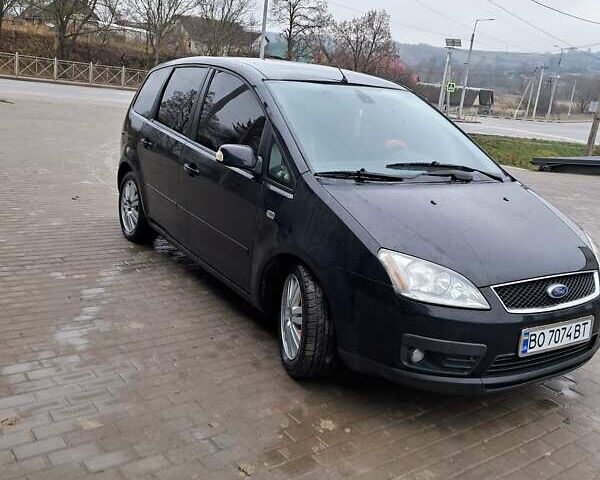 Черный Форд Focus C-Max, объемом двигателя 1.8 л и пробегом 345 тыс. км за 4200 $, фото 2 на Automoto.ua