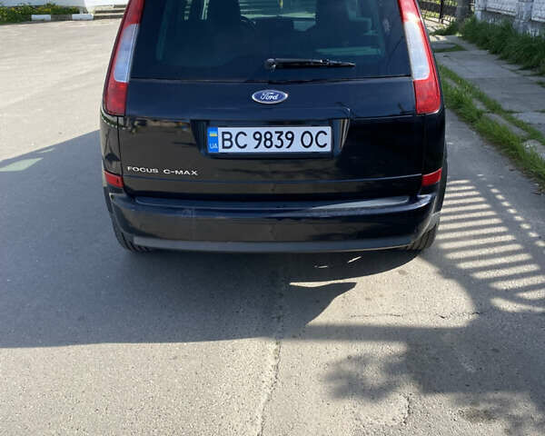 Черный Форд Focus C-Max, объемом двигателя 1.6 л и пробегом 207 тыс. км за 4300 $, фото 2 на Automoto.ua