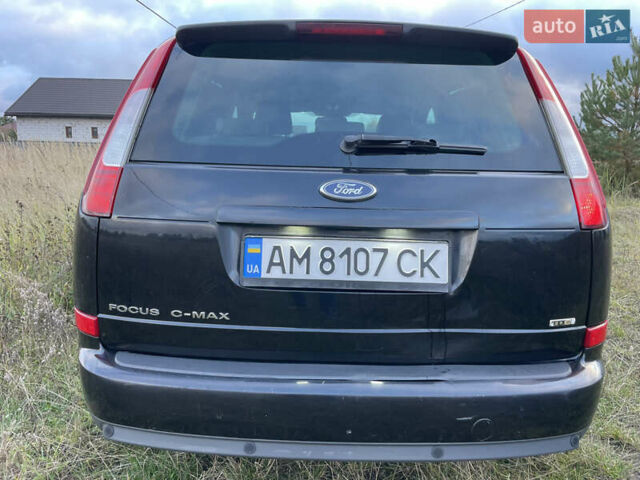 Черный Форд Focus C-Max, объемом двигателя 1.75 л и пробегом 440 тыс. км за 3600 $, фото 4 на Automoto.ua