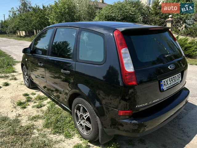 Черный Форд Focus C-Max, объемом двигателя 1.6 л и пробегом 237 тыс. км за 4100 $, фото 3 на Automoto.ua