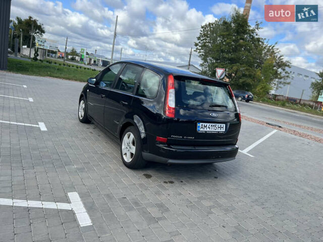 Чорний Форд Focus C-Max, об'ємом двигуна 1.6 л та пробігом 254 тис. км за 4300 $, фото 4 на Automoto.ua