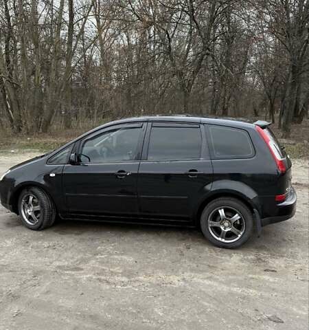 Черный Форд Focus C-Max, объемом двигателя 1.6 л и пробегом 266 тыс. км за 4700 $, фото 2 на Automoto.ua