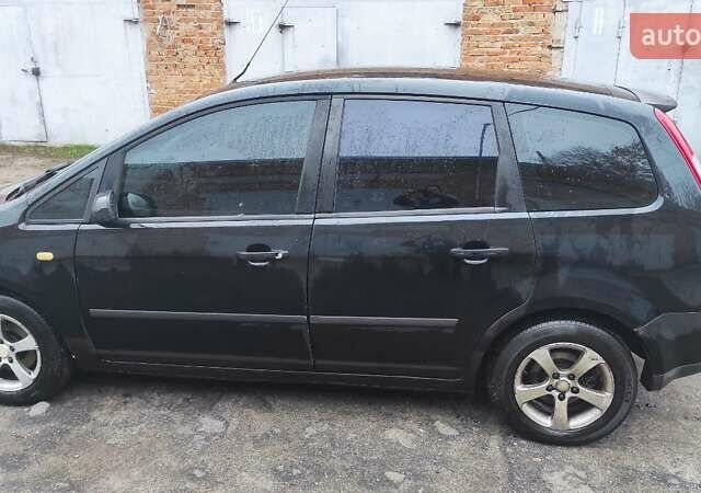 Черный Форд Focus C-Max, объемом двигателя 1.8 л и пробегом 350 тыс. км за 3500 $, фото 4 на Automoto.ua