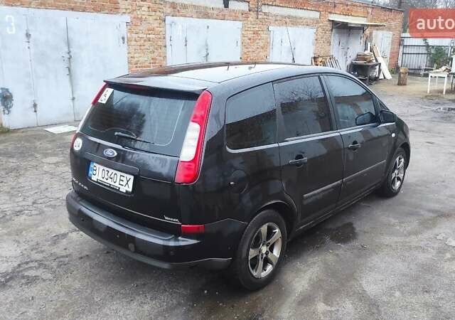Черный Форд Focus C-Max, объемом двигателя 1.8 л и пробегом 350 тыс. км за 3500 $, фото 3 на Automoto.ua