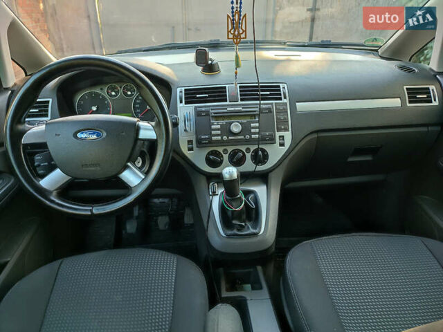 Черный Форд Focus C-Max, объемом двигателя 1.6 л и пробегом 217 тыс. км за 5000 $, фото 15 на Automoto.ua