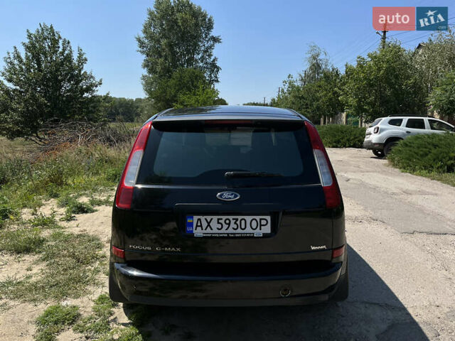 Черный Форд Focus C-Max, объемом двигателя 1.6 л и пробегом 237 тыс. км за 4100 $, фото 6 на Automoto.ua