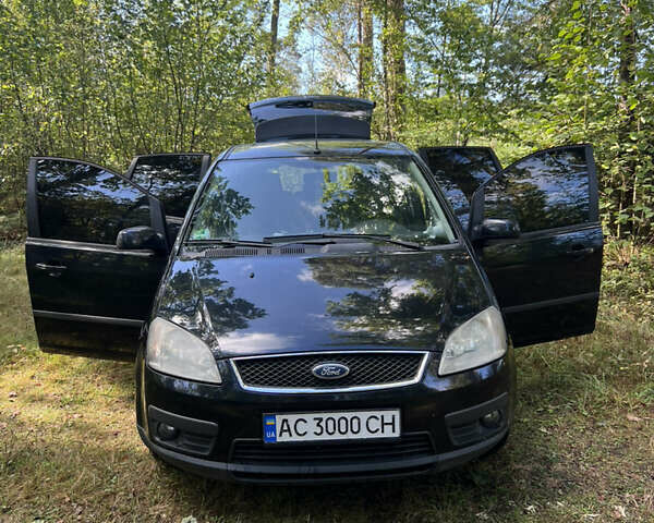 Черный Форд Focus C-Max, объемом двигателя 1.56 л и пробегом 342 тыс. км за 4350 $, фото 8 на Automoto.ua