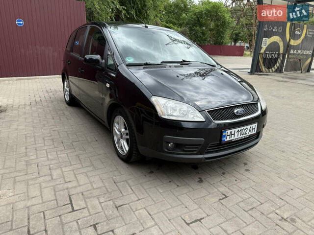 Черный Форд Focus C-Max, объемом двигателя 1.6 л и пробегом 219 тыс. км за 5900 $, фото 1 на Automoto.ua