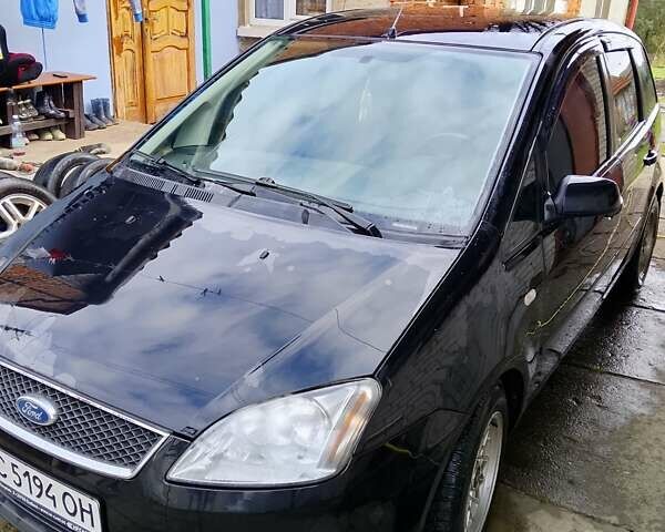Черный Форд Focus C-Max, объемом двигателя 1.56 л и пробегом 332 тыс. км за 4300 $, фото 15 на Automoto.ua