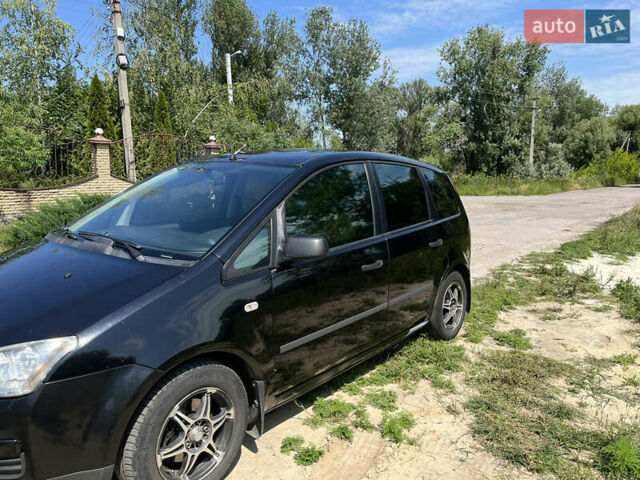 Черный Форд Focus C-Max, объемом двигателя 1.6 л и пробегом 237 тыс. км за 4100 $, фото 1 на Automoto.ua
