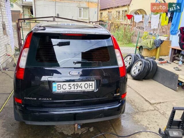 Черный Форд Focus C-Max, объемом двигателя 1.56 л и пробегом 332 тыс. км за 4300 $, фото 1 на Automoto.ua