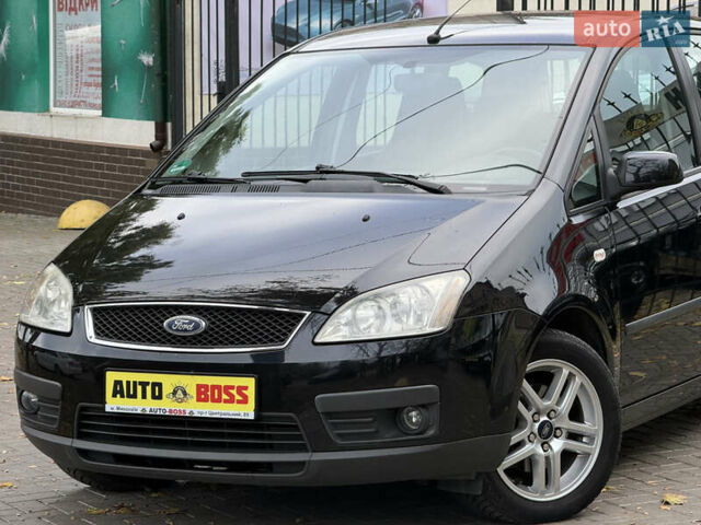 Черный Форд Focus C-Max, объемом двигателя 1.6 л и пробегом 225 тыс. км за 5700 $, фото 3 на Automoto.ua