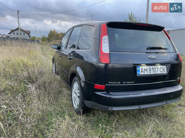 Черный Форд Focus C-Max, объемом двигателя 1.75 л и пробегом 440 тыс. км за 3600 $, фото 6 на Automoto.ua