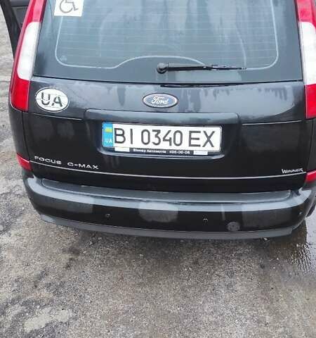 Черный Форд Focus C-Max, объемом двигателя 1.8 л и пробегом 350 тыс. км за 3500 $, фото 2 на Automoto.ua