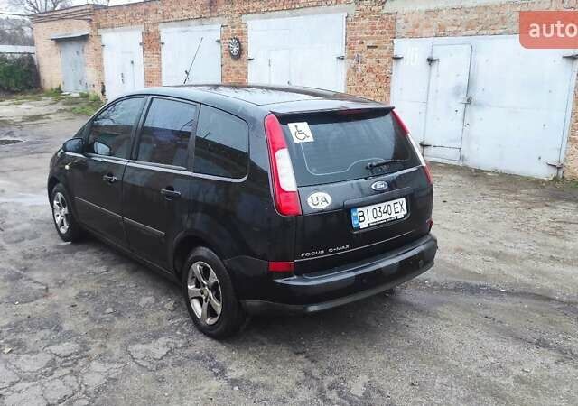 Черный Форд Focus C-Max, объемом двигателя 1.8 л и пробегом 350 тыс. км за 3500 $, фото 5 на Automoto.ua