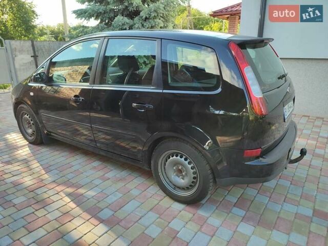 Черный Форд Focus C-Max, объемом двигателя 1.6 л и пробегом 217 тыс. км за 5000 $, фото 1 на Automoto.ua
