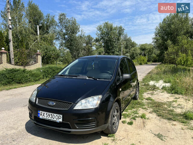 Черный Форд Focus C-Max, объемом двигателя 1.6 л и пробегом 237 тыс. км за 4100 $, фото 2 на Automoto.ua