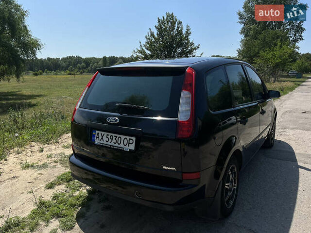 Черный Форд Focus C-Max, объемом двигателя 1.6 л и пробегом 237 тыс. км за 4100 $, фото 4 на Automoto.ua