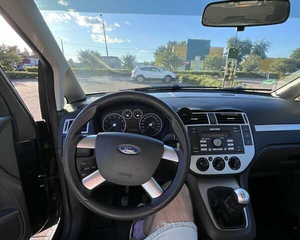 Черный Форд Focus C-Max, объемом двигателя 1.6 л и пробегом 252 тыс. км за 4500 $, фото 6 на Automoto.ua