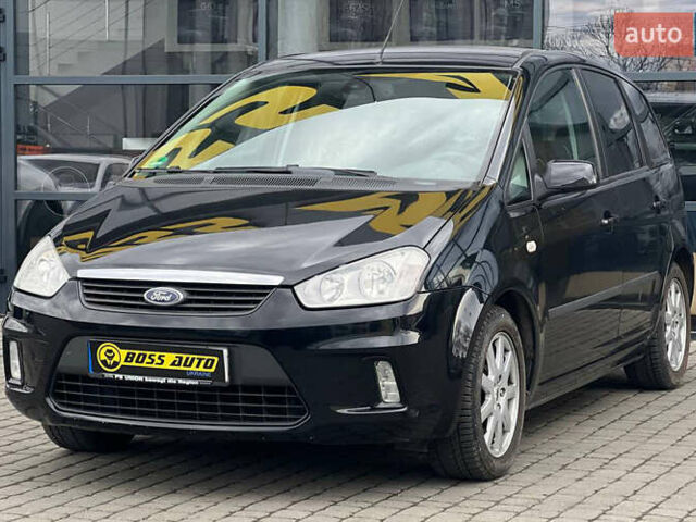 Черный Форд Focus C-Max, объемом двигателя 2 л и пробегом 188 тыс. км за 6500 $, фото 2 на Automoto.ua