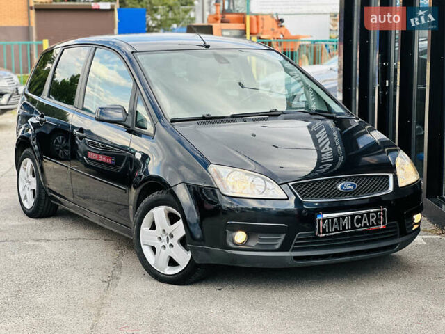 Черный Форд Focus C-Max, объемом двигателя 1.6 л и пробегом 217 тыс. км за 5700 $, фото 6 на Automoto.ua