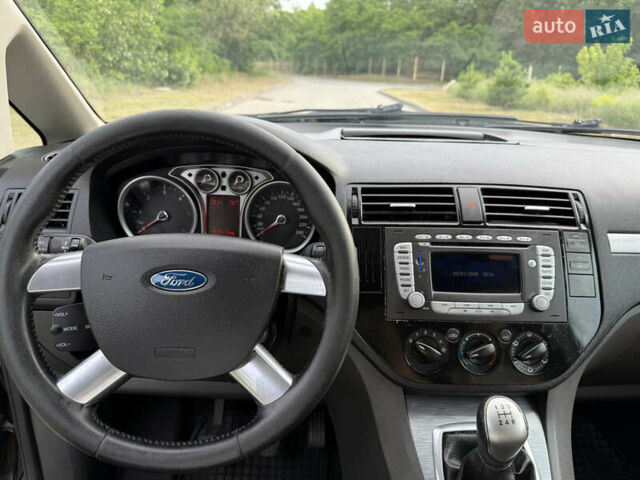 Черный Форд Focus C-Max, объемом двигателя 1.6 л и пробегом 355 тыс. км за 5500 $, фото 12 на Automoto.ua