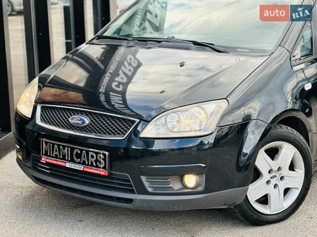 Черный Форд Focus C-Max, объемом двигателя 1.6 л и пробегом 217 тыс. км за 5700 $, фото 1 на Automoto.ua