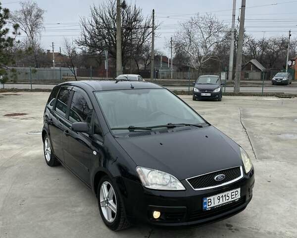 Черный Форд Focus C-Max, объемом двигателя 1.8 л и пробегом 250 тыс. км за 5300 $, фото 1 на Automoto.ua