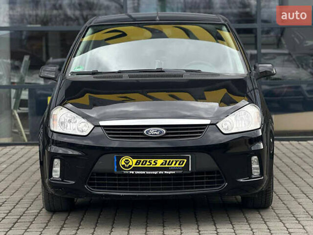 Черный Форд Focus C-Max, объемом двигателя 2 л и пробегом 188 тыс. км за 6500 $, фото 1 на Automoto.ua
