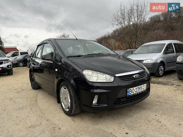 Черный Форд Focus C-Max, объемом двигателя 1.6 л и пробегом 188 тыс. км за 6199 $, фото 1 на Automoto.ua