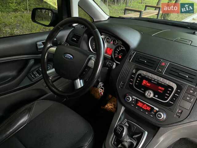 Черный Форд Focus C-Max, объемом двигателя 1.8 л и пробегом 270 тыс. км за 5350 $, фото 62 на Automoto.ua