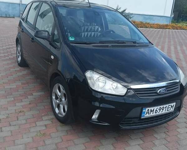 Чорний Форд Focus C-Max, об'ємом двигуна 1.6 л та пробігом 202 тис. км за 6099 $, фото 7 на Automoto.ua