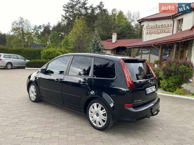 Черный Форд Focus C-Max, объемом двигателя 1.8 л и пробегом 270 тыс. км за 5350 $, фото 2 на Automoto.ua