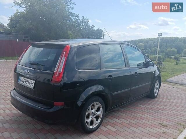 Чорний Форд Focus C-Max, об'ємом двигуна 1.6 л та пробігом 202 тис. км за 6099 $, фото 3 на Automoto.ua
