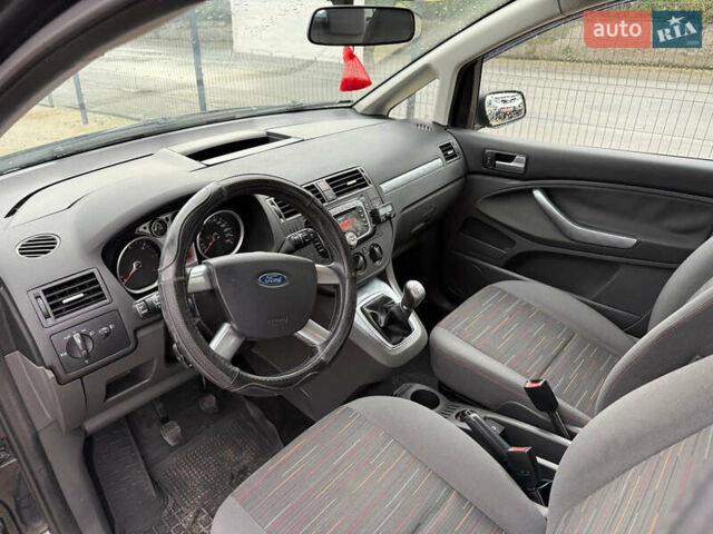 Черный Форд Focus C-Max, объемом двигателя 1.6 л и пробегом 188 тыс. км за 6199 $, фото 25 на Automoto.ua