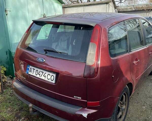 Красный Форд Focus C-Max, объемом двигателя 2 л и пробегом 320 тыс. км за 3534 $, фото 5 на Automoto.ua