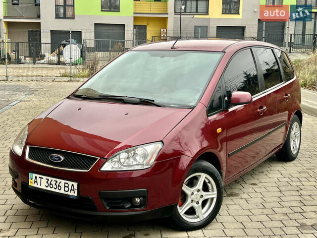 Красный Форд Focus C-Max, объемом двигателя 1.6 л и пробегом 212 тыс. км за 3799 $, фото 7 на Automoto.ua