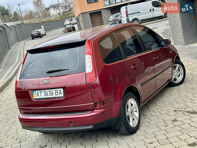 Красный Форд Focus C-Max, объемом двигателя 1.6 л и пробегом 212 тыс. км за 3799 $, фото 18 на Automoto.ua