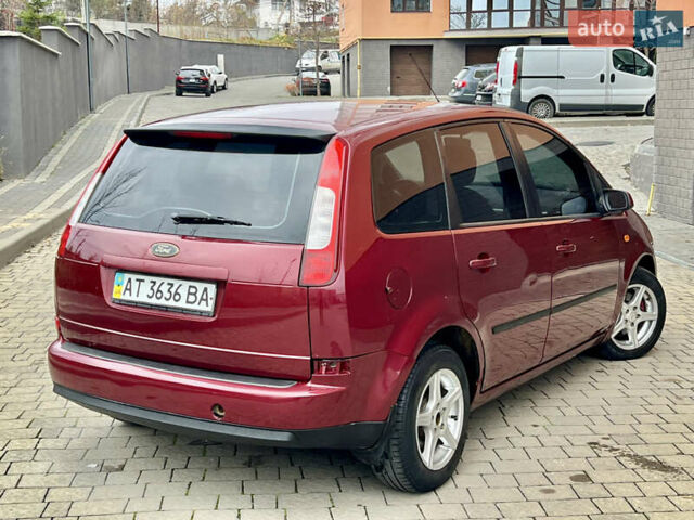 Красный Форд Focus C-Max, объемом двигателя 1.6 л и пробегом 212 тыс. км за 3799 $, фото 10 на Automoto.ua